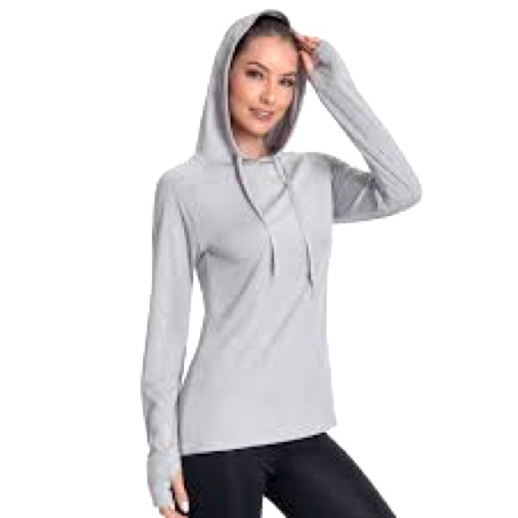 Reebok Tops - Reebok Women's Gray Athletic Hoodie. NWOT Size M